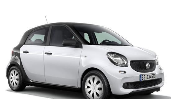 Smart推出新入门级Pure车型 起价合8.9万元