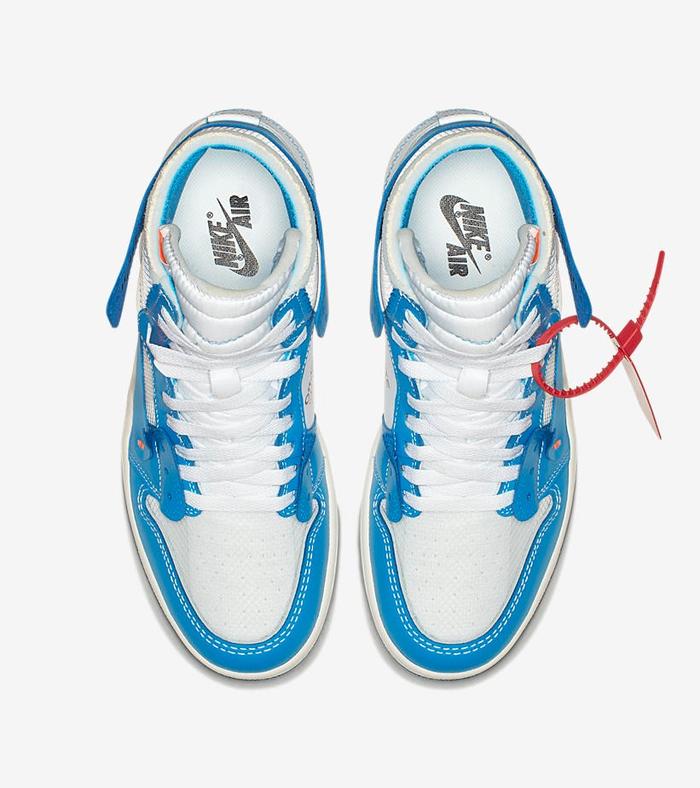 北美突袭发售，Off-White x Air Jordan 1「UNC」炒价飙升！