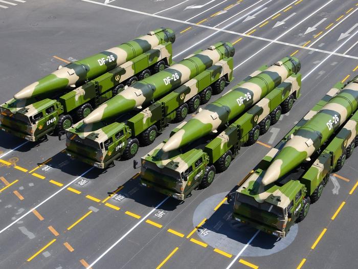 中国核武库扩大，弹头总数位列世界第四