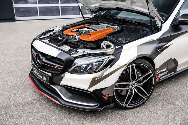 0-100只需3.4秒！800 ps的 G-Power Mercedes-AMG C 63 S！