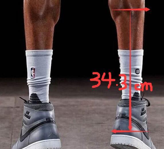 乔丹跟腱28.3厘米排历史第五？那前四跟腱长度分别为多少？
