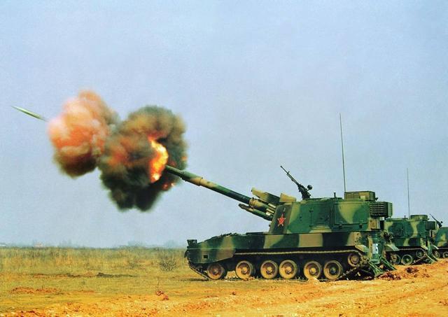 盘点世界155毫米自行榴弹炮，中国射程最远，最新型号现身！