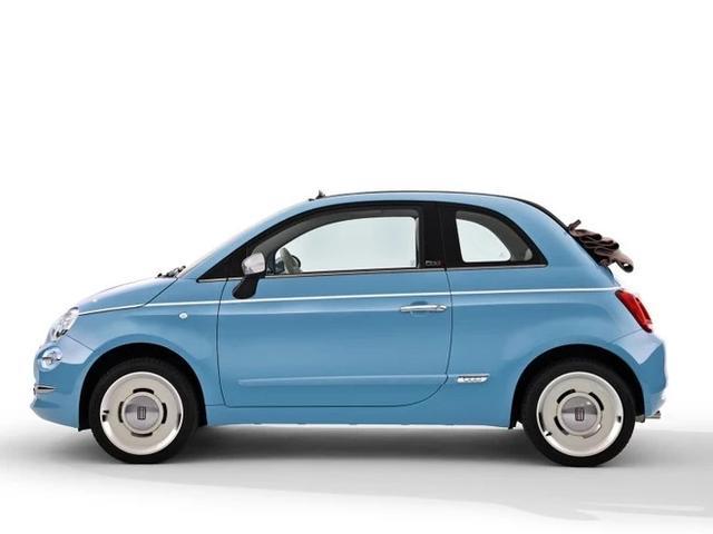 菲亚特500两款特别版车型官方图曝光，复古设计独特蓝白色