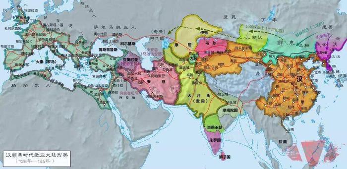 罗马商团于公元100年抵达汉朝京师洛阳，被中西方文献共同记载
