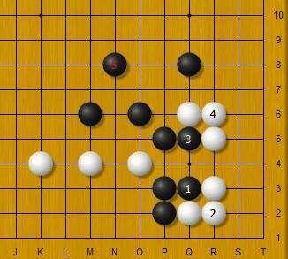 围棋死活：黑先 面对白棋的刺 黑该如何处理？