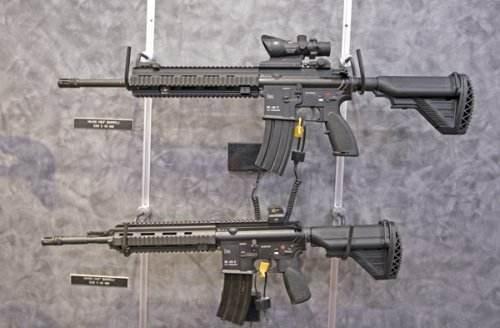 HK416步枪高配价格达到一万欧元，相当于12支中国CN500狙击枪