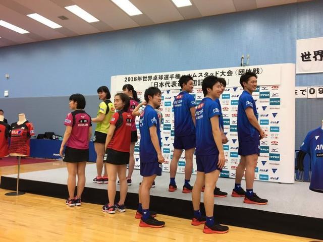 日本国乒举行世乒赛壮行会！水谷隼减肥见成效，张本智和严阵以待