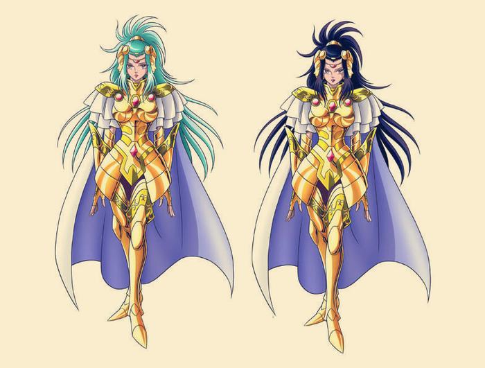 圣斗士星矢，她是第一位女性黄金圣斗士，暗恋紫龙还强抱他儿子！