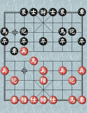 中国象棋布局陷阱解密之十一  仙人指路快马破单提马巡河车