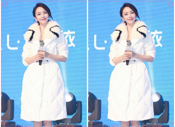 佟丽娅夏天穿羽绒服？网友：造型师出来，我保证不打你！