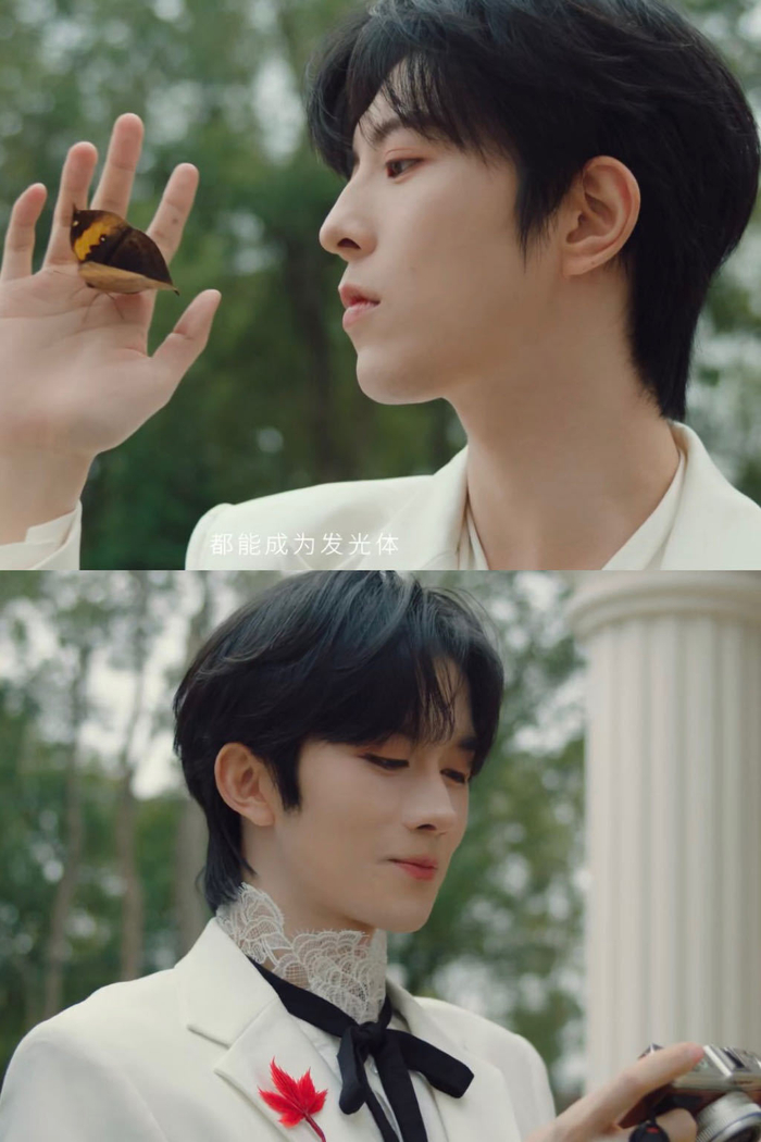 黄星邱鼎杰广告片段洗头洗澡互动默契