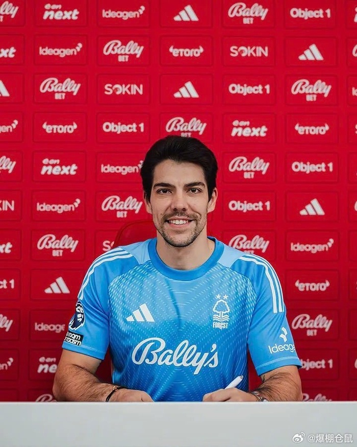 曼城门将奥尔特加转会诺丁汉森林，曾免签加盟出场56次