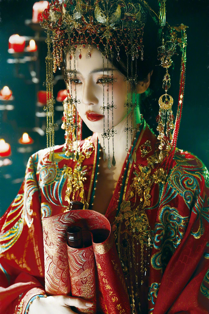 白鹿新剧《唐宫奇案》明日开播，九张诡谲写真引期待