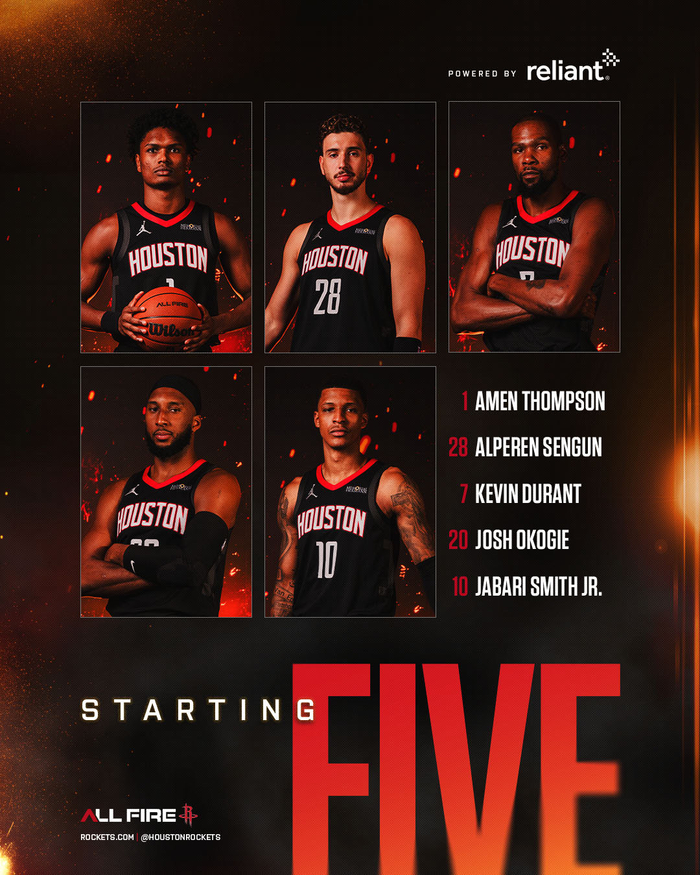 火箭首节28-20领先活塞