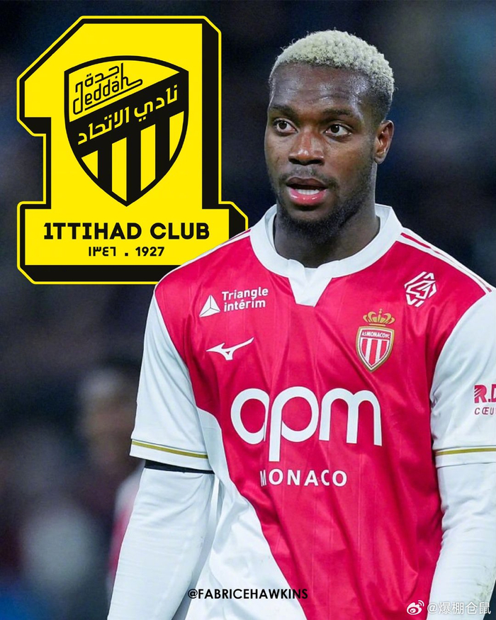 19岁尼日利亚前锋伊莱尼赫纳3300万欧转会吉达联合