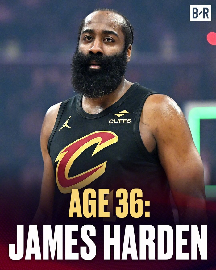 B/R评选NBA各年龄段最佳球员，詹姆斯领衔40岁以上