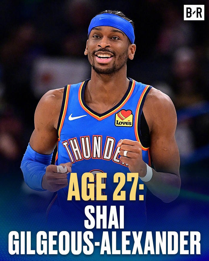 B/R评选NBA各年龄段最佳球员，詹姆斯领衔40岁以上