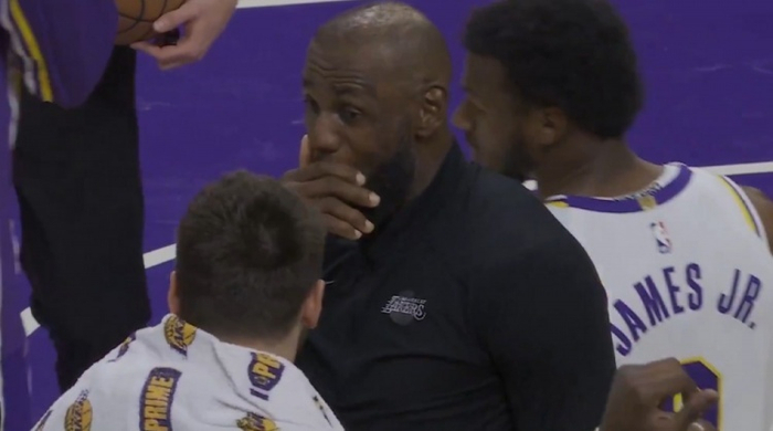 詹姆斯东契奇赛后拥抱互动击碎不和传闻