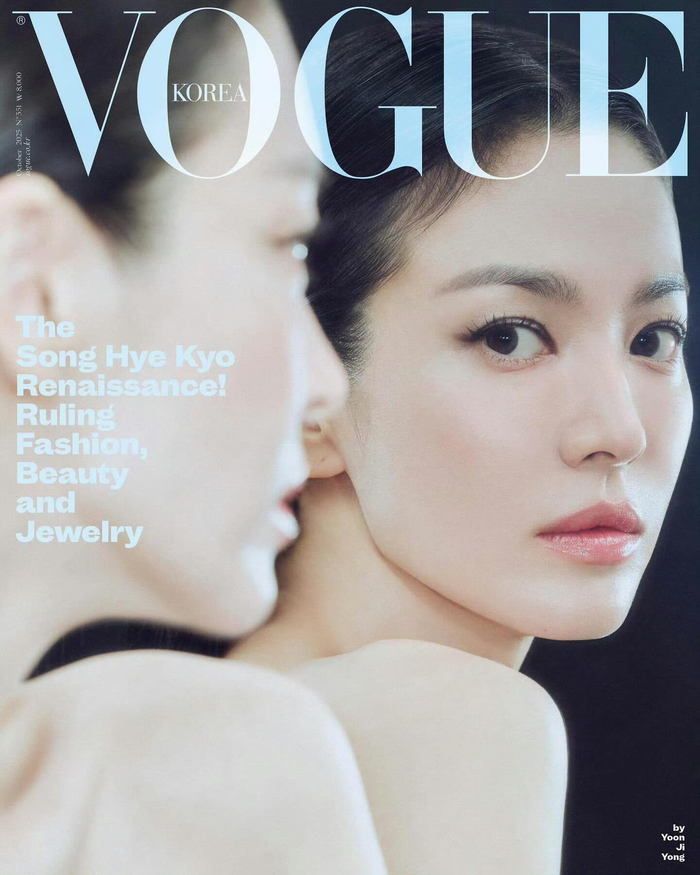 宋慧乔登韩版Vogue十月刊封面