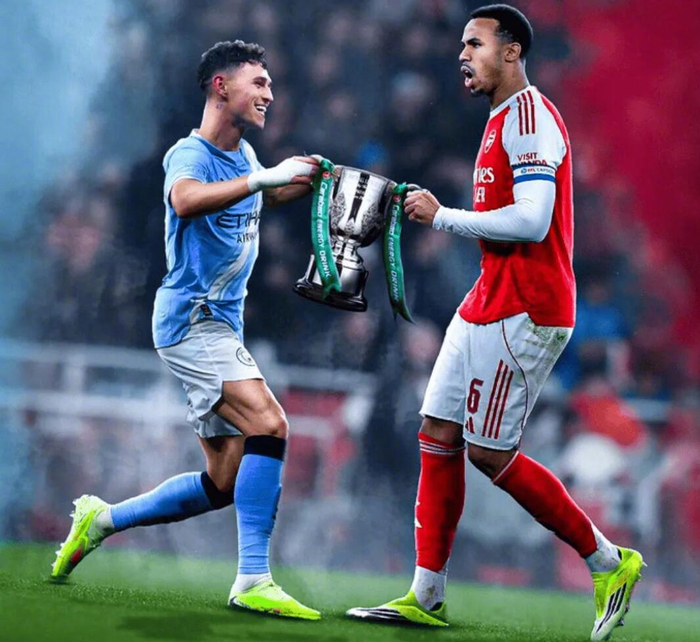 曼城阿森纳会师2025-26赛季联赛杯决赛，3月23日温布利对决