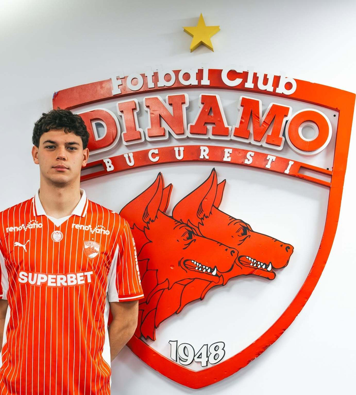 布加勒斯特迪纳摩官宣杜图加盟，签约至2029年