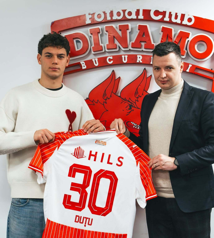 布加勒斯特迪纳摩官宣杜图加盟，签约至2029年