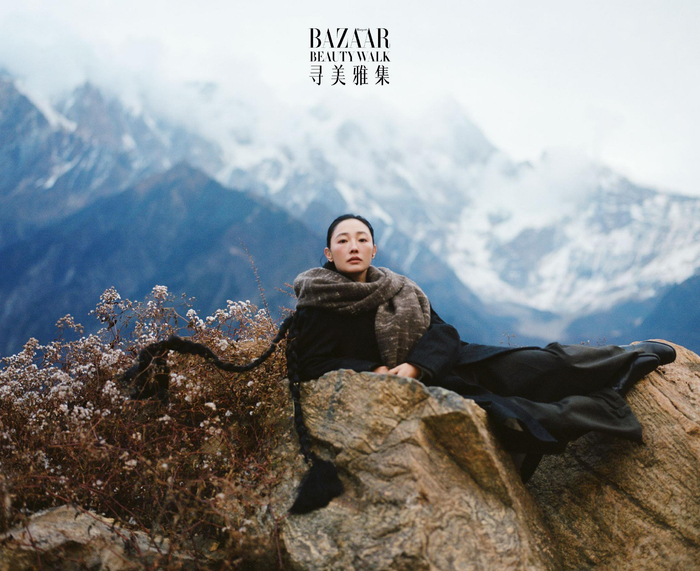 白百何西藏林芝开启向心之旅