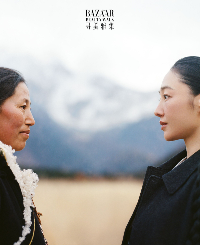 白百何西藏林芝开启向心之旅