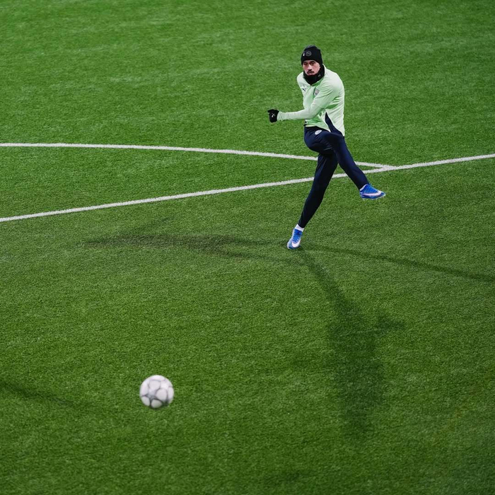 曼城备战欧冠训练，迎战博德闪耀