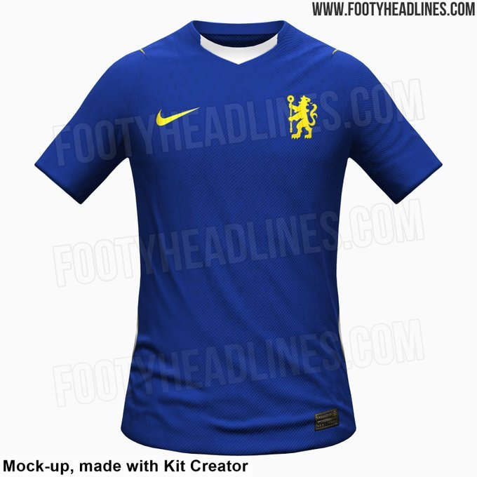 耐克新赛季切尔西球衣改用狮子图标替代完整队徽