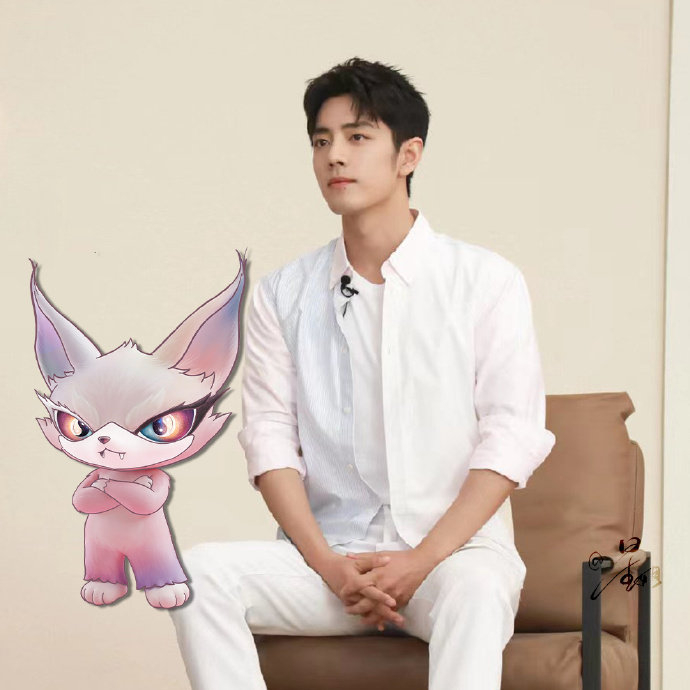 肖战与喵娲娲七人团契合度拉满,期待微博之夜同框