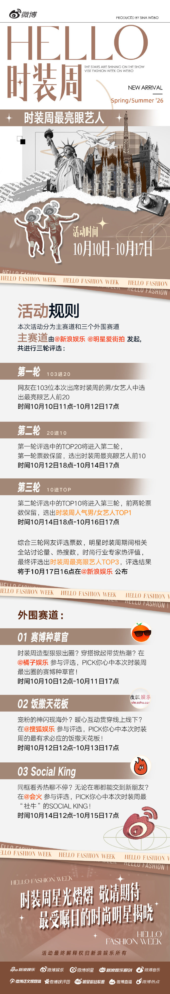 时装周TOP20亮眼艺人榜单公布，迪丽热巴王一博等上榜