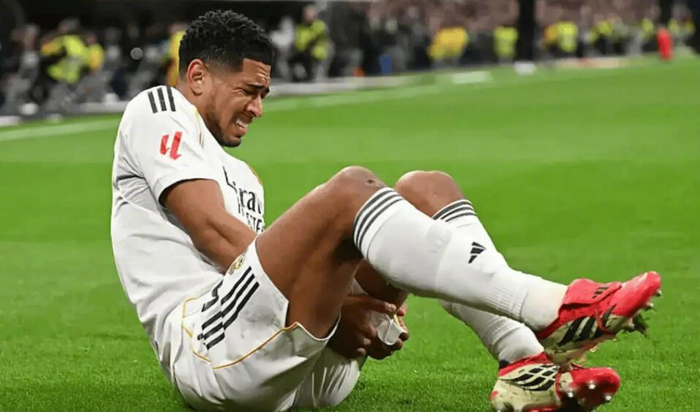 皇马中场贝林厄姆或4月中旬复出