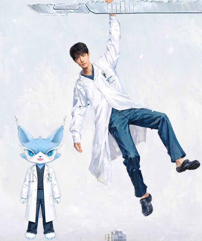 肖战与喵娲娲七人团契合度拉满,期待微博之夜同框