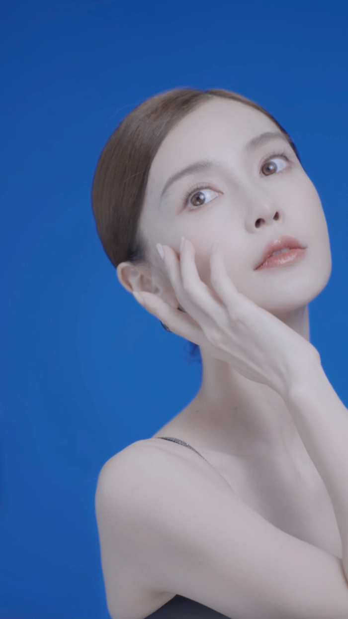 Angelababy生图状态惊艳，五官立体皮肤发光