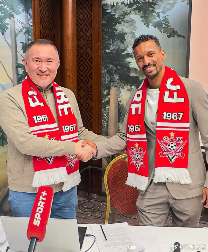 39岁葡萄牙边锋纳尼复出加盟阿克托比，任球员兼品牌大使