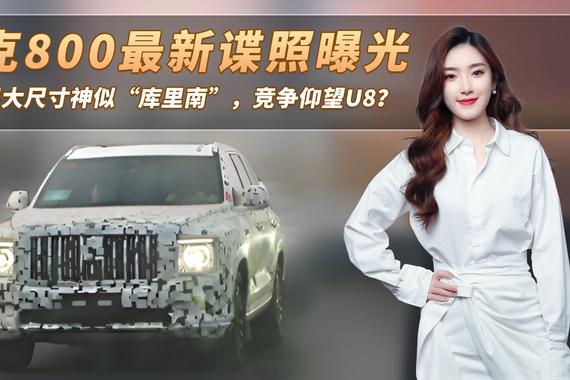 坦克800最新谍照曝光 气场强大尺寸神似“库里南” 竞争仰望U8？