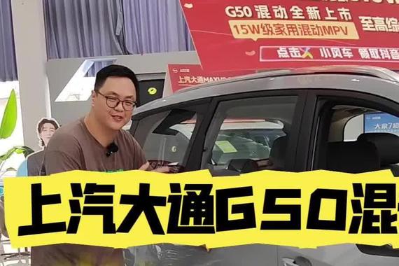 上汽大通G50混动,暑假带娃出门,大七座的MPV才是王道!