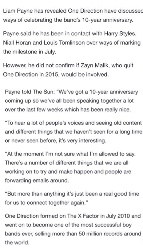今日欧美圈：Liam Payne谈1D重聚传言，蕾哈娜父亲感染新冠病毒