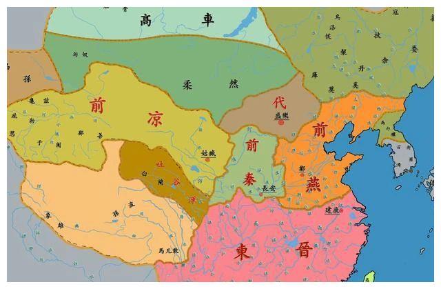 五胡十六国中实力最强的国家，没有之一，因为一场战役分裂成八国