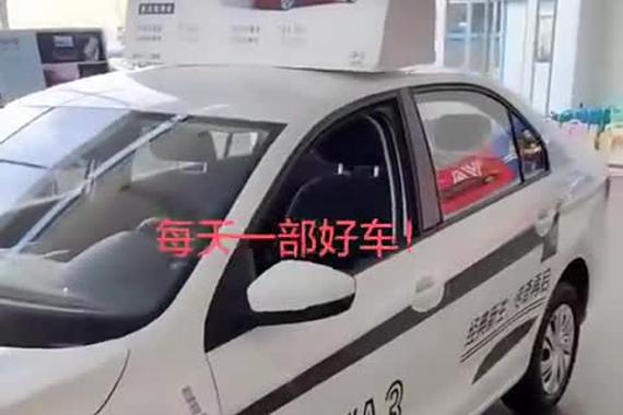 汽车美男子，捷达VA3，帅气靓丽