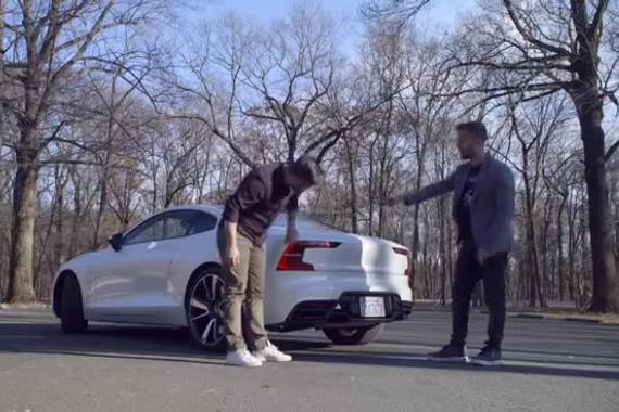 Polestar1在纯电动模式下续航里程15