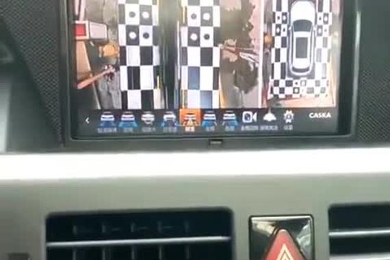 奔驰GLK300升级3D版360全景记录仪