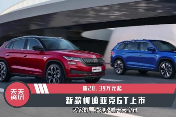 【天天资讯】售20.39万元起，新款柯迪亚克GT上市