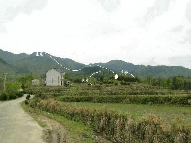 安徽风水名地下山莽形，风水大师王君植宣城看风水，寻龙点穴实拍