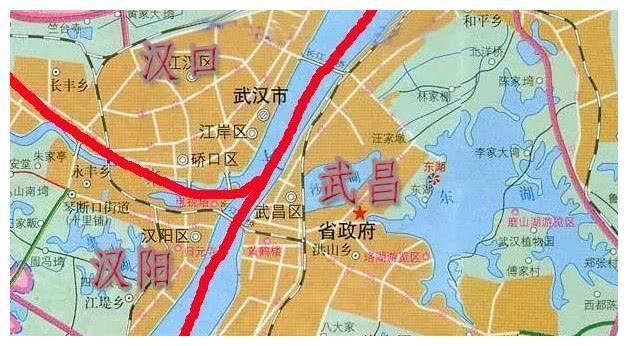 武汉分三镇，13个行政区，有武昌区，汉阳区，为啥没有汉口区？