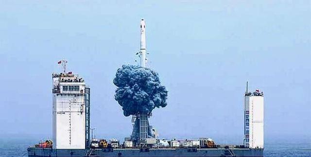 颂中国航天首次海上发射成功