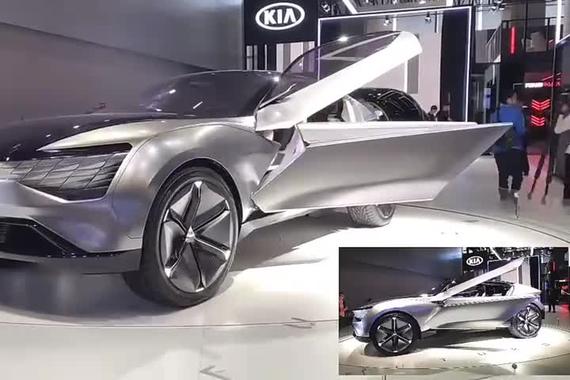 起亚展台最吸睛车型Futuron概念车
