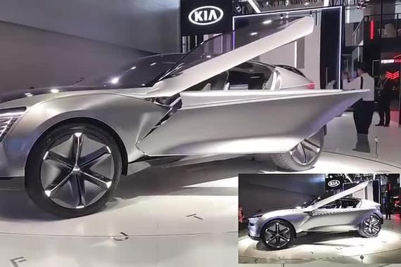 起亚展台最吸睛车型Futuron概念车