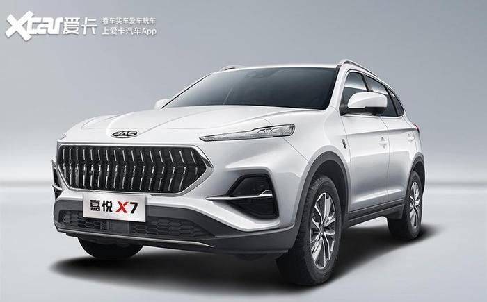 江淮嘉悦X7官图紧凑型SUV／二季度上市